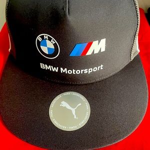 PUMA BMW M Motorsport Unisex Cap, Black. ORIGINAL